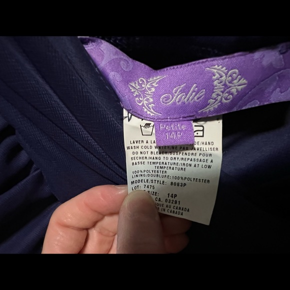 Pretty blue dress - Picture 2 of 3